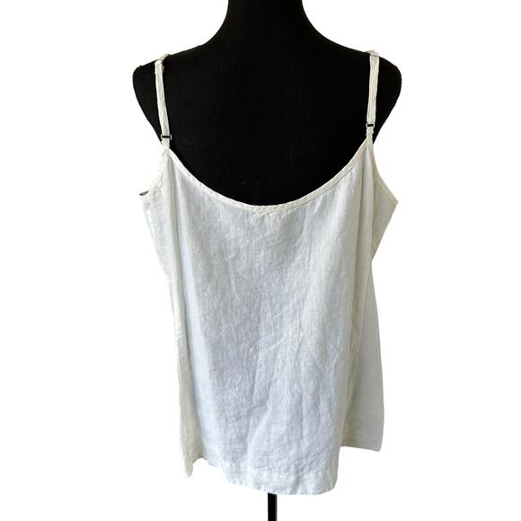 Eileen Fisher- Linen Sequin Tank - XL (NWOT) - Picture 5 of 9